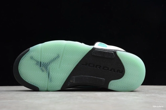 Rep TBK Green Jordan Air 5 CN2932-100 Island 0814